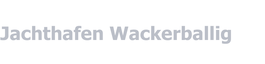 Jachthafen Wackerballig